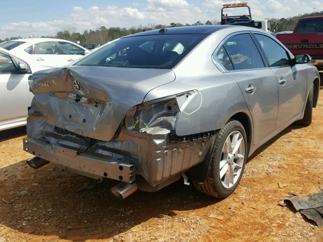 1N4AA51E39C807557 - 2009 NISSAN MAXIMA S GRAY photo 4