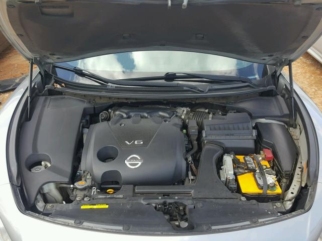 1N4AA51E39C807557 - 2009 NISSAN MAXIMA S GRAY photo 7