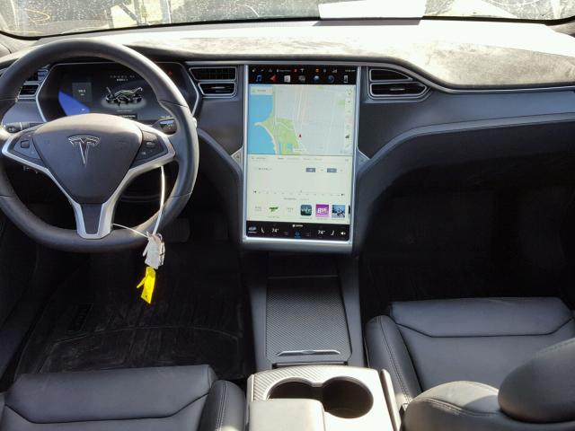 5YJSA1E21HF215888 - 2017 TESLA MODEL S BLACK photo 9