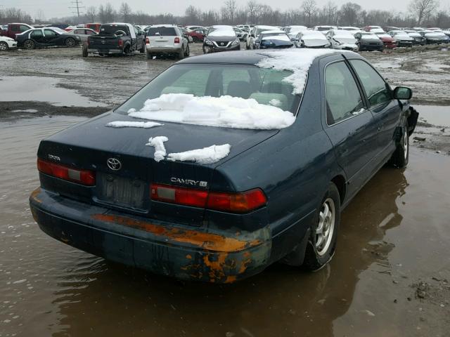 4T1BG22K7WV215001 - 1998 TOYOTA CAMRY CE/L GREEN photo 4