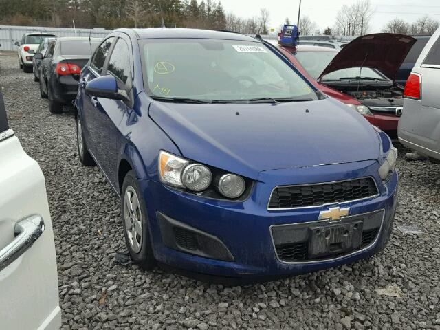 1G1JC5SH6D4166199 - 2013 CHEVROLET SONIC LT BLUE photo 1