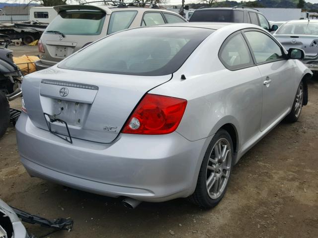 JTKDE167260136449 - 2006 TOYOTA SCION TC 银色 照片 4