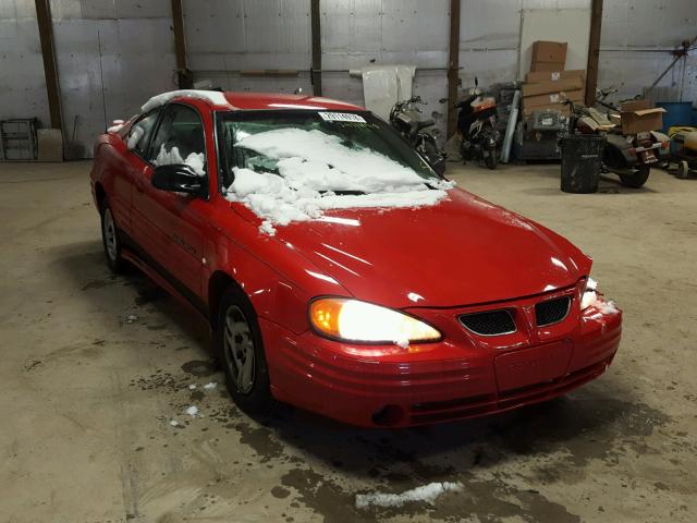 1G2NE12T5YM701033 - 2000 PONTIAC GRAND AM S Qırmızı foto 1