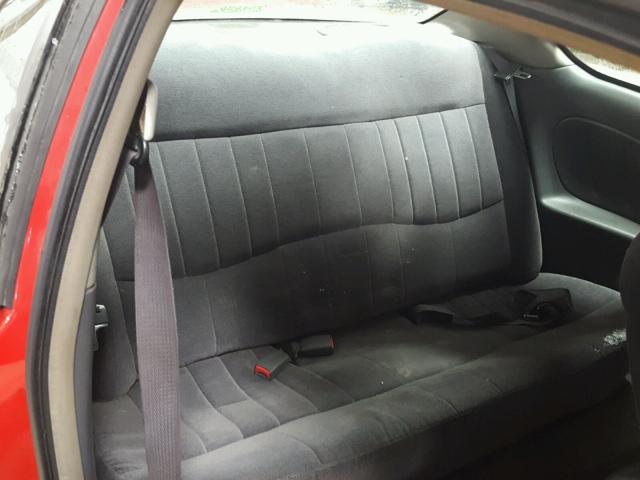 1G2NE12T5YM701033 - 2000 PONTIAC GRAND AM S Qırmızı foto 6