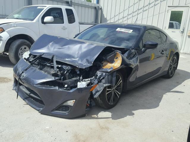 JF1ZNAA16D2707545 - 2013 TOYOTA SCION FR-S გრაფიტი ფოტო 2