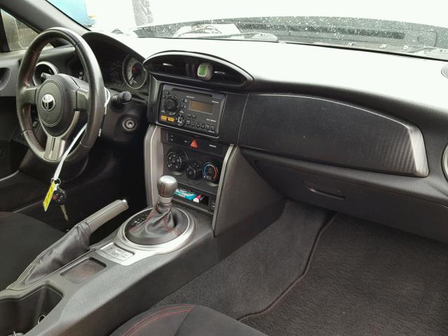 JF1ZNAA16D2707545 - 2013 TOYOTA SCION FR-S გრაფიტი ფოტო 9