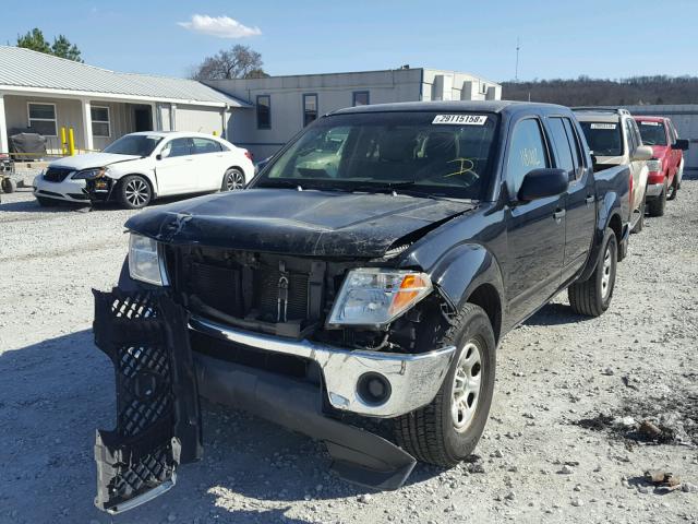 1N6AD07U88C414622 - 2008 NISSAN FRONTIER C BLACK photo 2