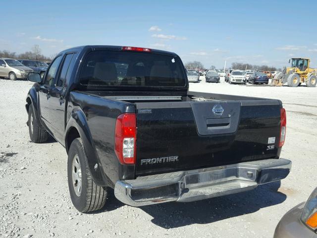 1N6AD07U88C414622 - 2008 NISSAN FRONTIER C BLACK photo 3