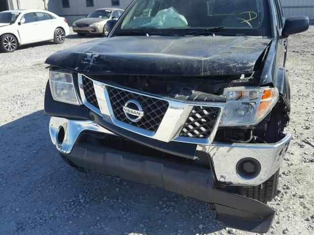 1N6AD07U88C414622 - 2008 NISSAN FRONTIER C BLACK photo 9