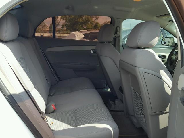 1G1ZH57BX9F189702 - 2009 CHEVROLET MALIBU 1LT WHITE photo 6