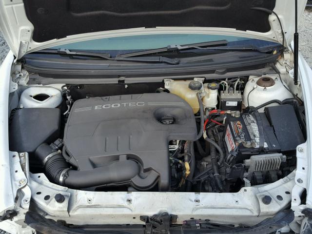 1G1ZH57BX9F189702 - 2009 CHEVROLET MALIBU 1LT WHITE photo 7