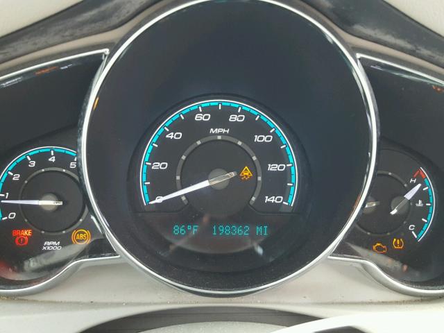 1G1ZH57BX9F189702 - 2009 CHEVROLET MALIBU 1LT WHITE photo 8