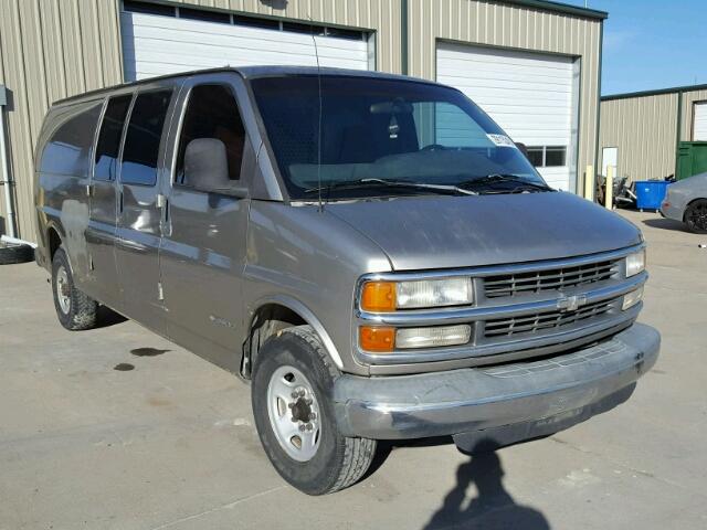 1GCHG39R911150041 - 2001 CHEVROLET EXPRESS G3 SILVER photo 1