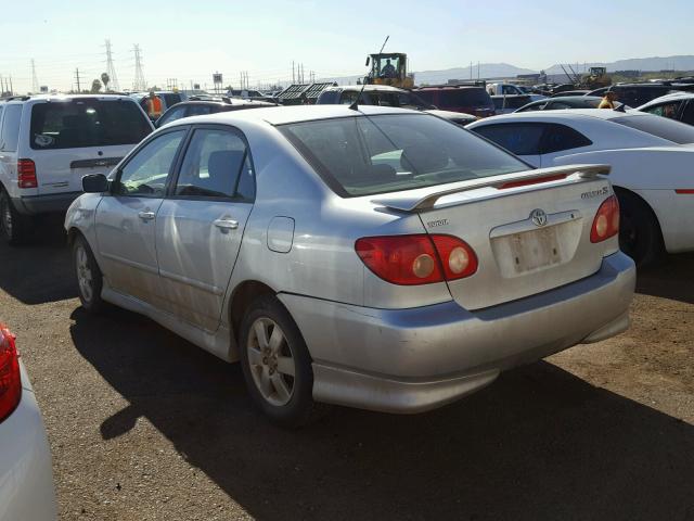 1NXBR30E26Z610216 - 2006 TOYOTA COROLLA CE SILVER photo 3