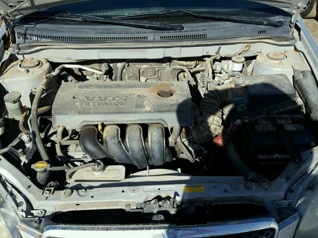 1NXBR30E26Z610216 - 2006 TOYOTA COROLLA CE SILVER photo 7