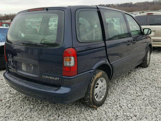 1GNDU23EX2D321734 - 2002 CHEVROLET VENTURE EC BLUE photo 4