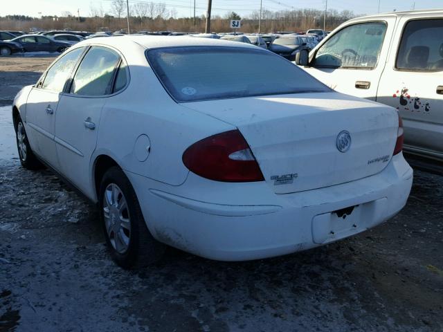 2G4WC582361288576 - 2006 BUICK LACROSSE C WHITE photo 3