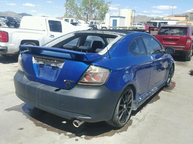 JTKDE177960139881 - 2006 TOYOTA SCION TC 蓝色 照片 4