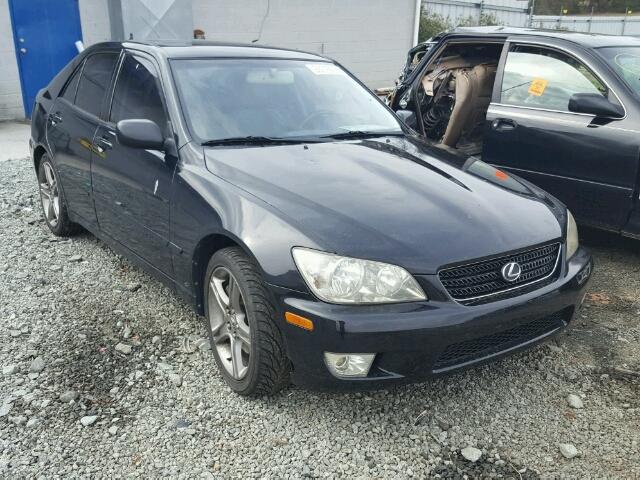 JTHBD192520042611 - 2002 LEXUS IS 300 BLACK photo 1