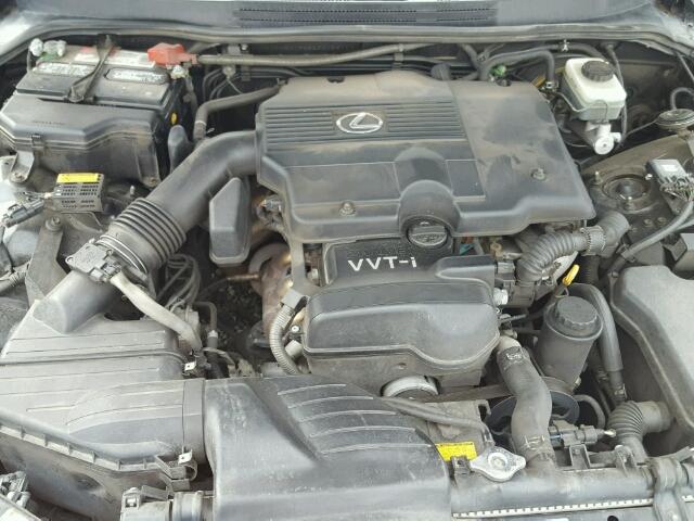 JTHBD192520042611 - 2002 LEXUS IS 300 BLACK photo 7