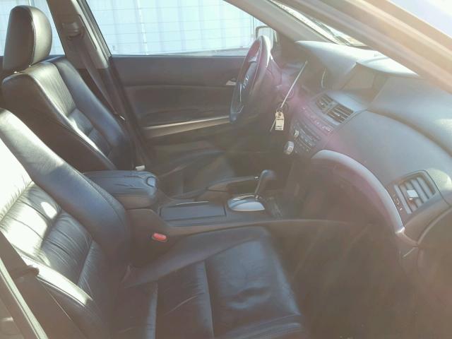 1HGCP36898A023985 - 2008 HONDA ACCORD EXL GREEN photo 5