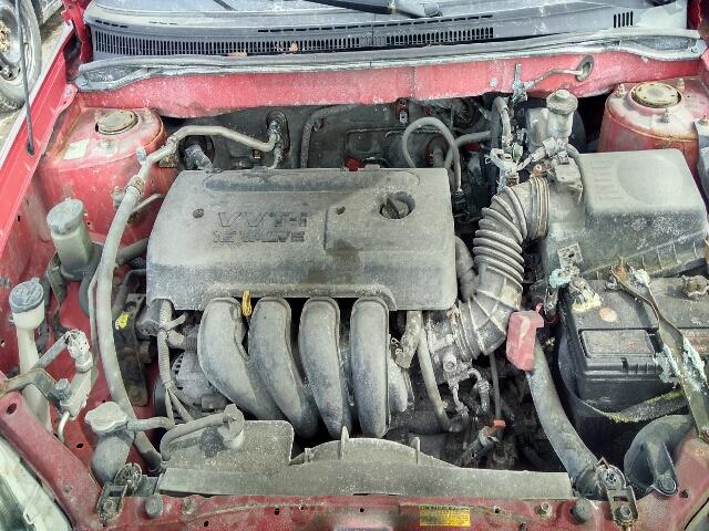 2T1BR32E65C857655 - 2005 TOYOTA COROLLA CE RED photo 7