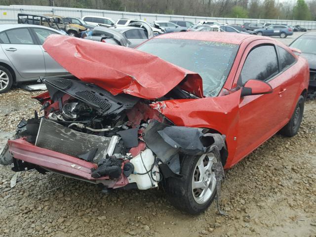 1G2AL15F077126184 - 2007 PONTIAC G5 RED photo 2