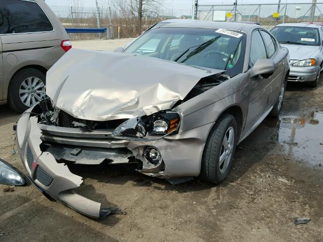 2G2WP552061212699 - 2006 PONTIAC GRAND PRIX Qəhvəyi foto 2