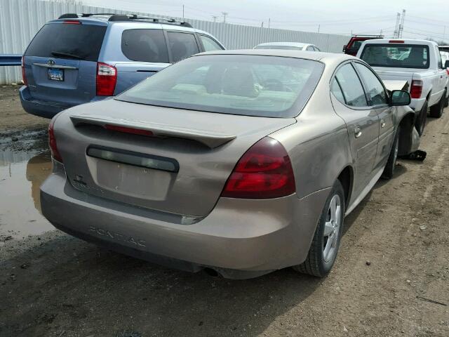 2G2WP552061212699 - 2006 PONTIAC GRAND PRIX Qəhvəyi foto 4