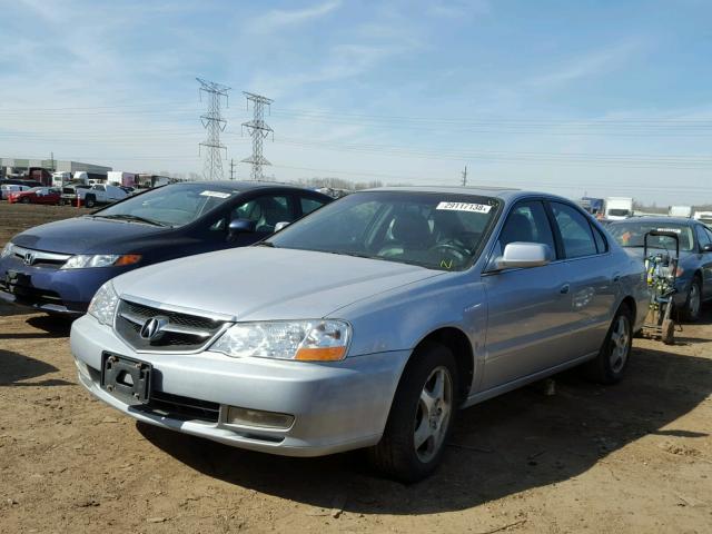 19UUA56613A076656 - 2003 ACURA 3.2TL SILVER photo 2