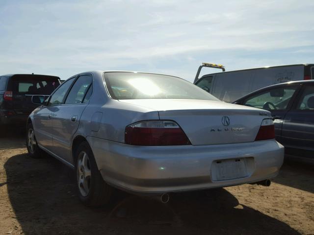 19UUA56613A076656 - 2003 ACURA 3.2TL SILVER photo 3