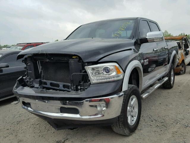 1C6RR7NT9ES255774 - 2014 RAM 1500 LARAM BLACK photo 2