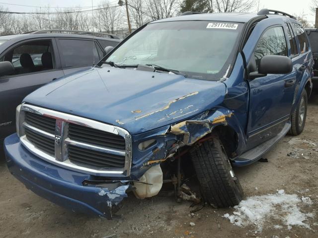 1D8HB58D65F574156 - 2005 DODGE DURANGO LI BLUE photo 2