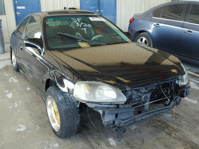 1HGEJ824XYL075933 - 2000 HONDA CIVIC EX Qara foto 1