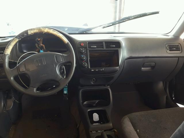 1HGEJ824XYL075933 - 2000 HONDA CIVIC EX Qara foto 9