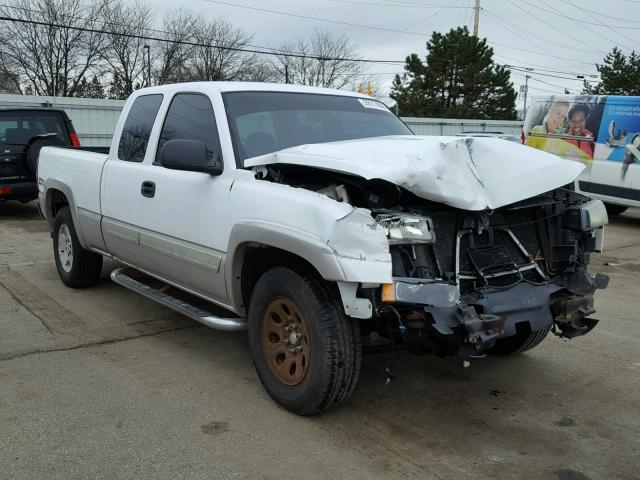 1GCEK19B86Z169472 - 2006 CHEVROLET SILVERADO WHITE photo 1