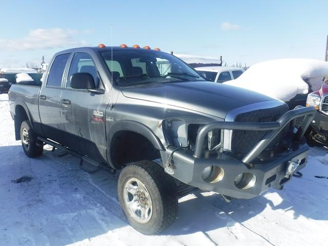 3D7KS28D07G815851 - 2007 DODGE RAM 2500 S GREEN photo 1