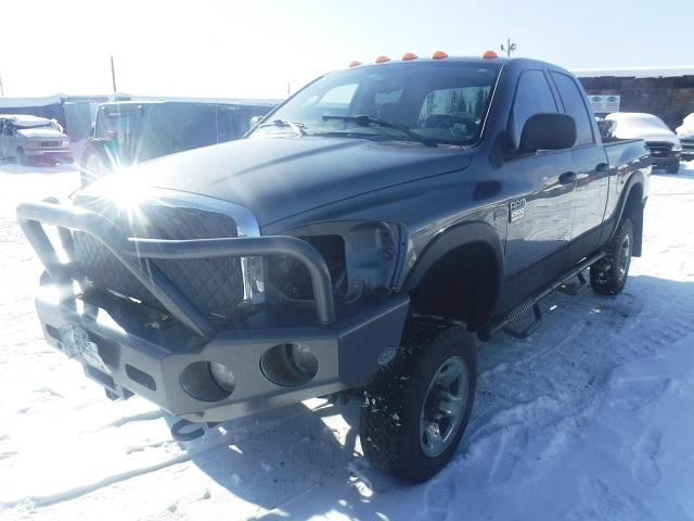 3D7KS28D07G815851 - 2007 DODGE RAM 2500 S GREEN photo 2