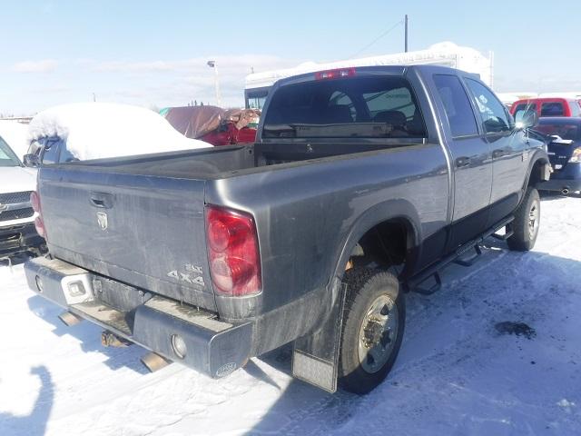 3D7KS28D07G815851 - 2007 DODGE RAM 2500 S GREEN photo 4