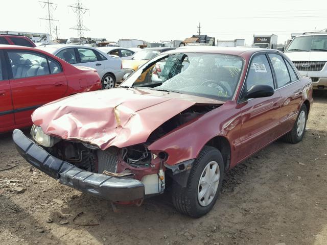 KMHCF24F2VU860953 - 1997 HYUNDAI SONATA BAS MAROON photo 2