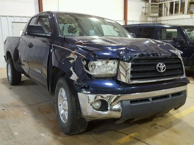 5TFBV54177X013971 - 2007 TOYOTA TUNDRA DOU BLUE photo 1