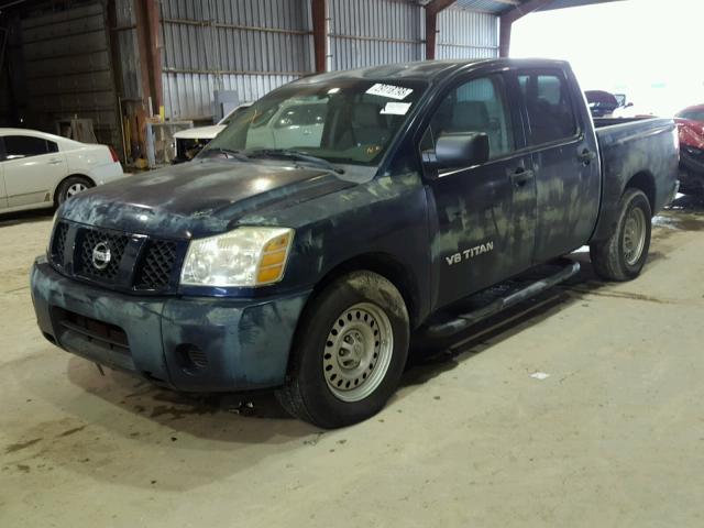 1N6BA07A57N200628 - 2007 NISSAN TITAN XE SILVER photo 2