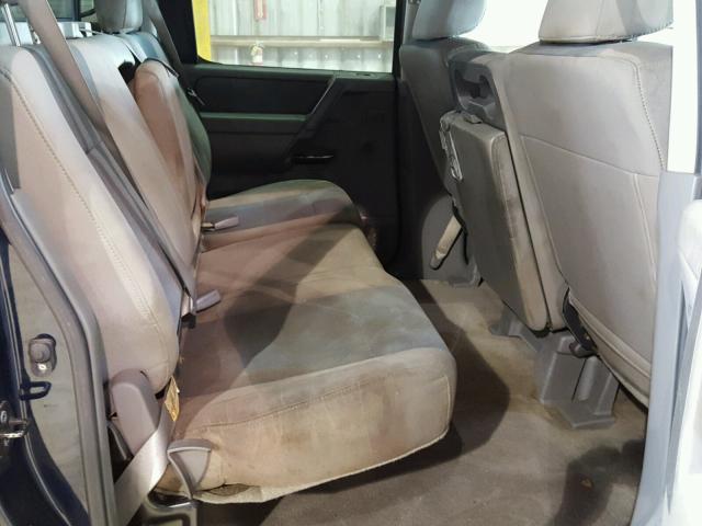 1N6BA07A57N200628 - 2007 NISSAN TITAN XE SILVER photo 6