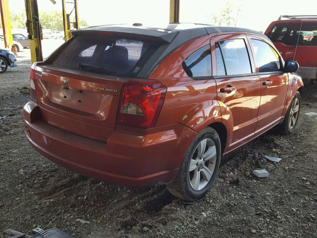 1B3CB9HB0AD616441 - 2010 DODGE CALIBER UP ORANGE photo 4