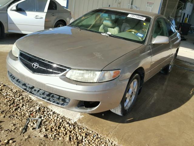 2T1CF22P8XC124678 - 1999 TOYOTA CAMRY SOLA BEIGE photo 2