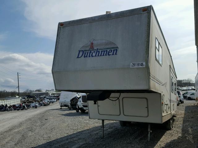 47CFW0P281P602507 - 2001 DUTC 5TH WHEEL WHITE photo 2