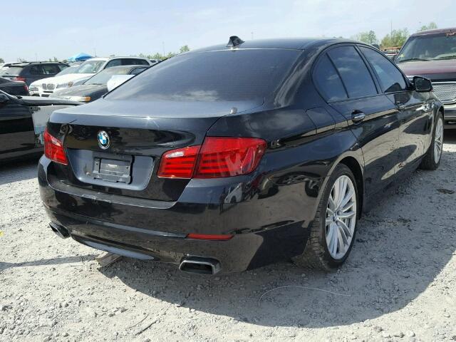 WBAFR9C50BDE81763 - 2011 BMW 550 I BLACK photo 4