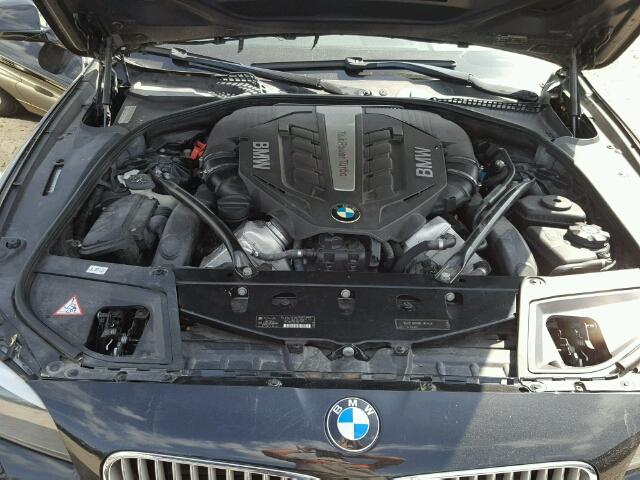 WBAFR9C50BDE81763 - 2011 BMW 550 I BLACK photo 7