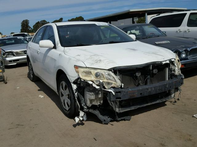 4T1BE46K39U858297 - 2009 TOYOTA CAMRY BASE WHITE photo 1