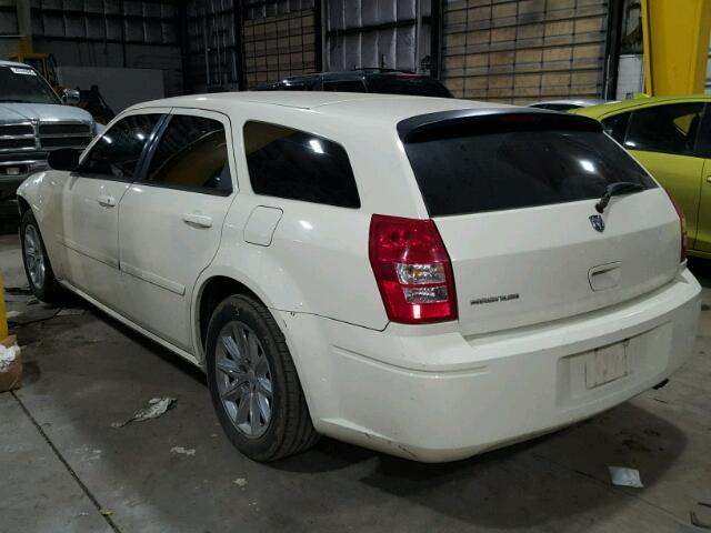 2D4FV47T46H149957 - 2006 DODGE MAGNUM SE WHITE photo 3